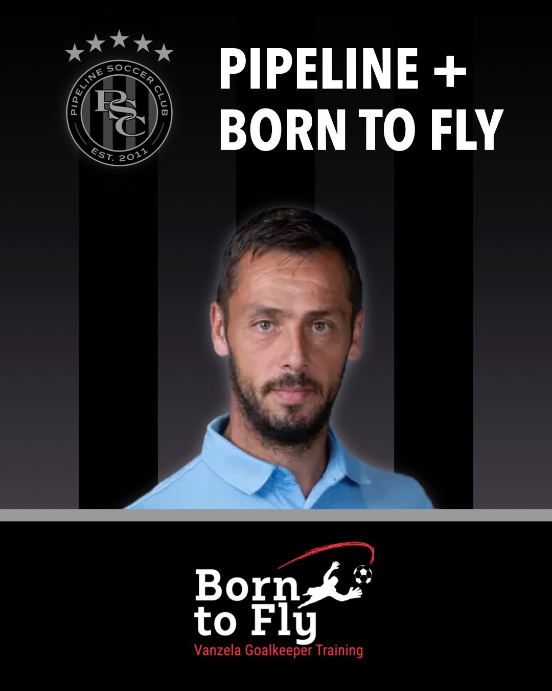Pipeline and ‘Born to Fly’ Goalkeeper Academy Partner Up for the 2025-2026 Season